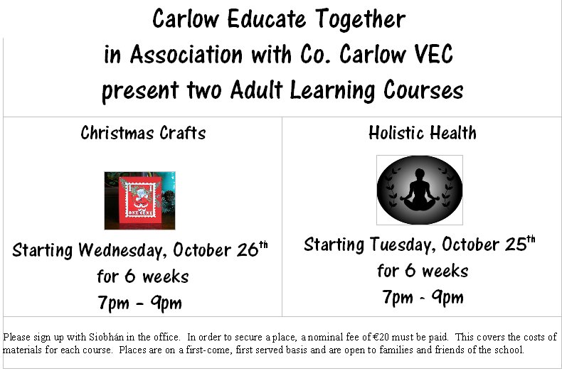 Adult Night Courses 18